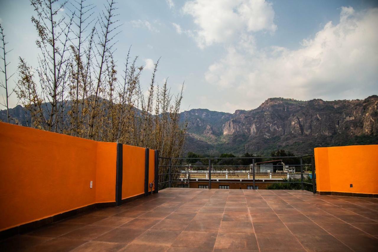 Hotel El Pan Nuestro Tepoztlán Buitenkant foto