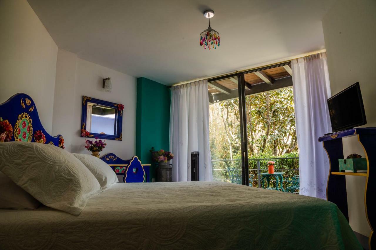 Hotel El Pan Nuestro Tepoztlán Buitenkant foto