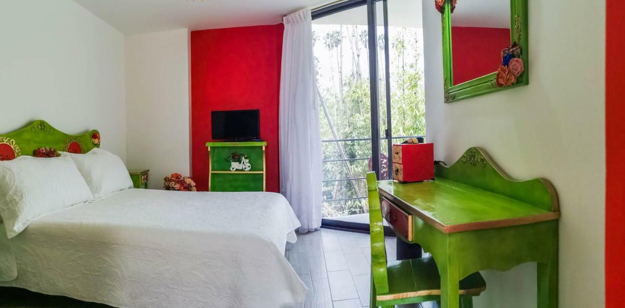 Hotel El Pan Nuestro Tepoztlán Buitenkant foto